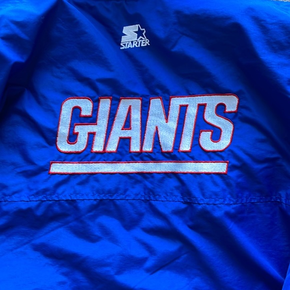 Vintage 90s New York Giants Starter NFL jacket / size XL - Picture 1 of 10